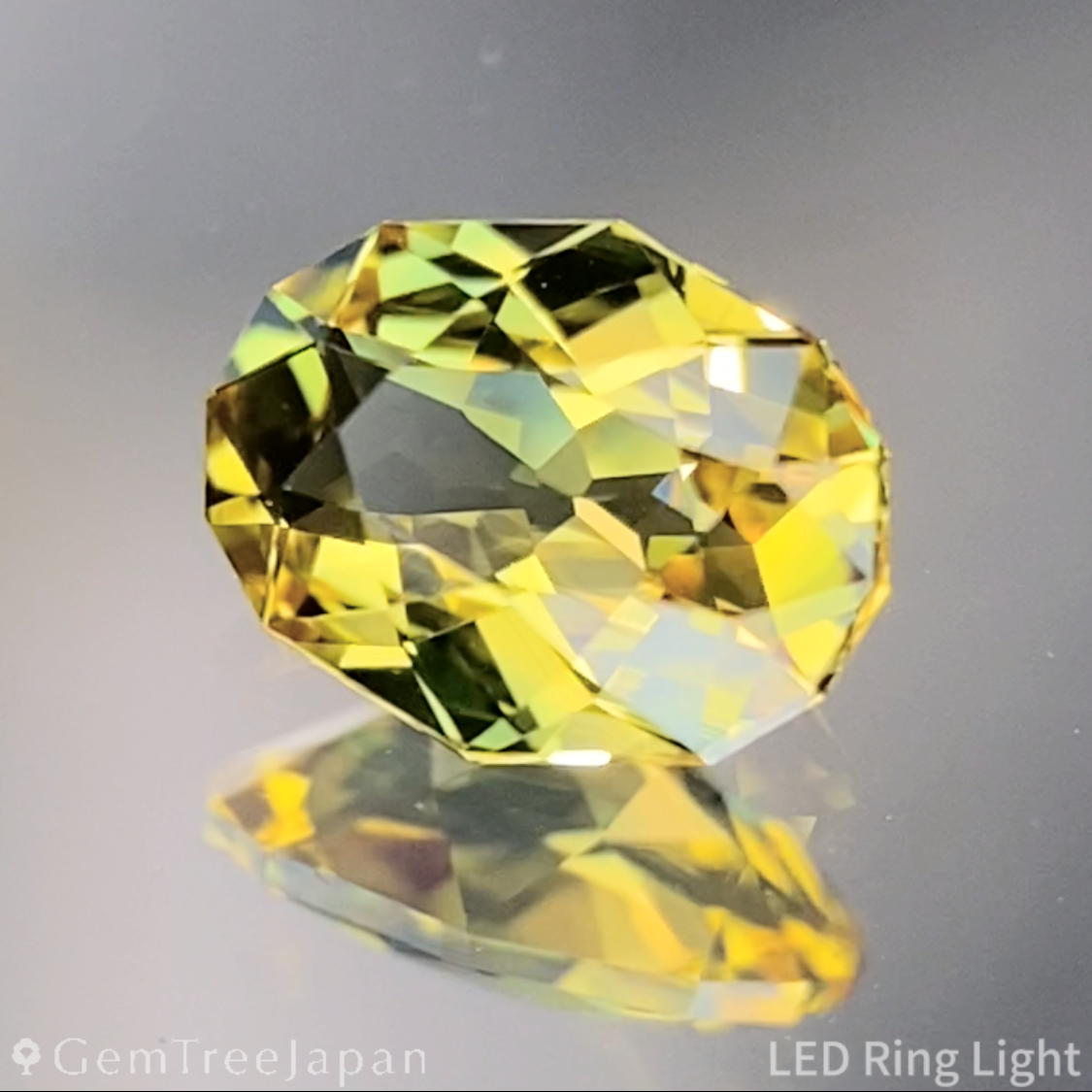 画材 Sapphire Genuine Fine 0.71 Cts Certified Natural Yellow