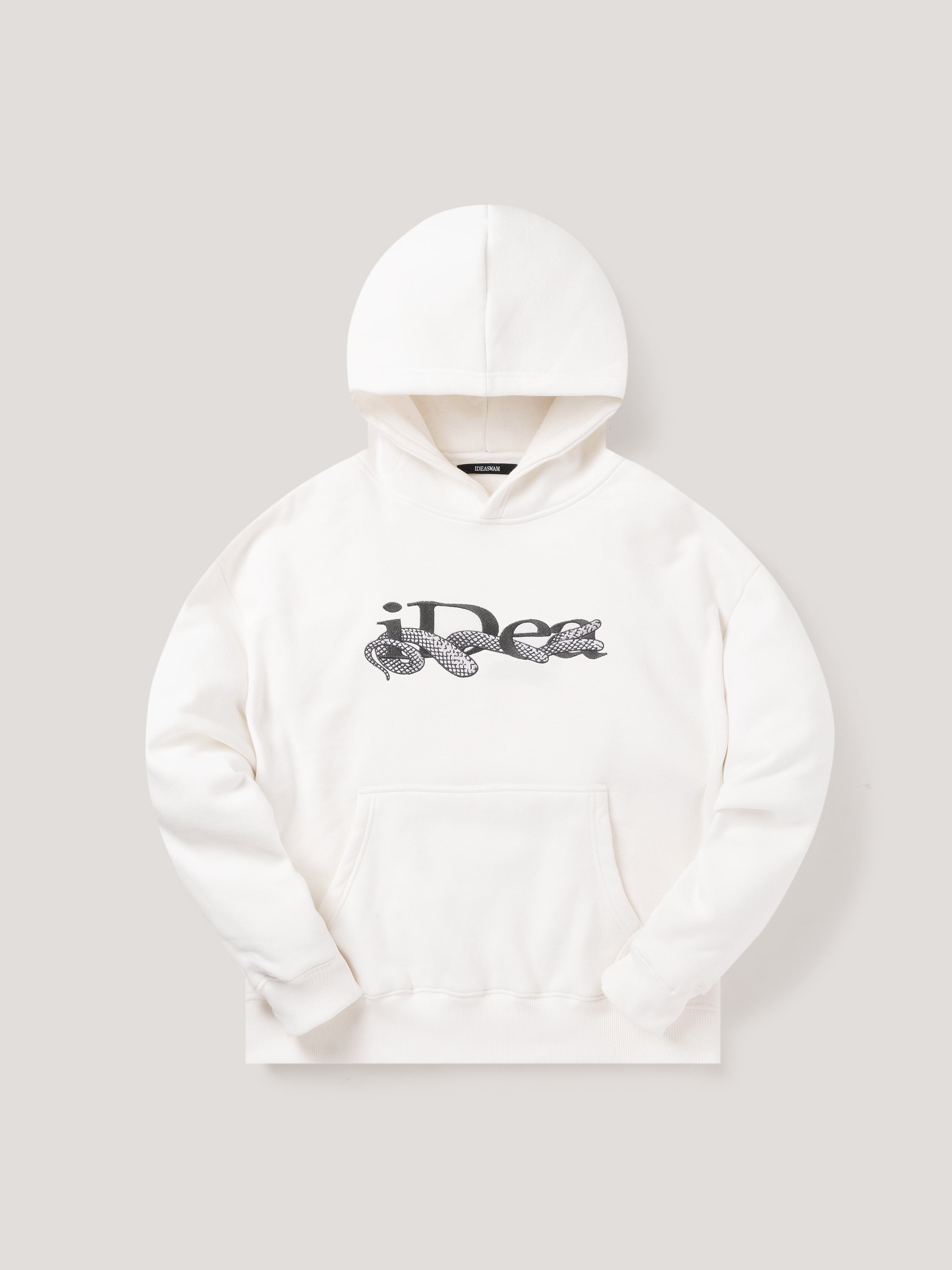 OUROBOROS HOODIE (White) 23AW – IDEASWAM