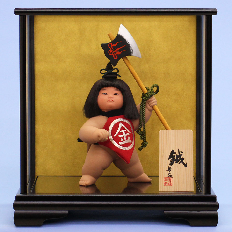 五月人形ケース飾り 金太郎 寿喜代作 – 寿鳳人形の東芸