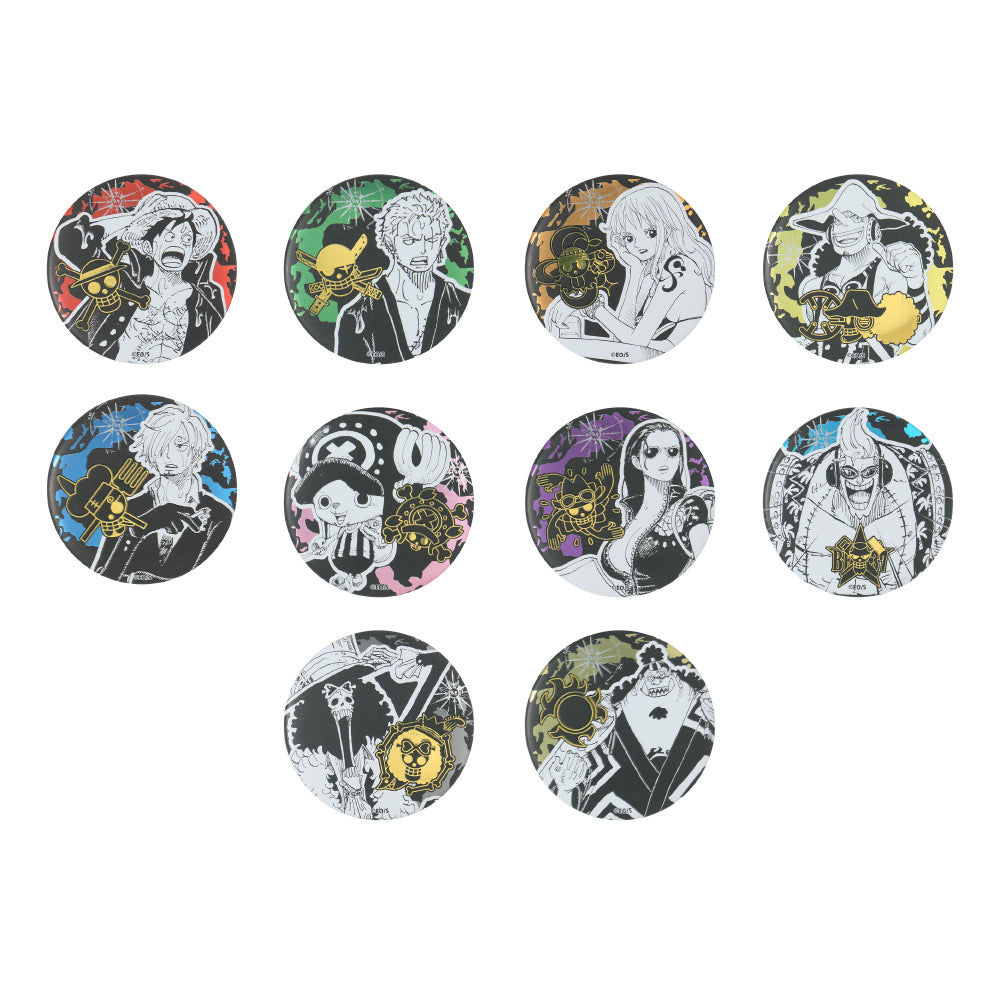 ONE PIECE』デコレクション缶バッジ(R) 第3弾 麦わらの一味（全10種
