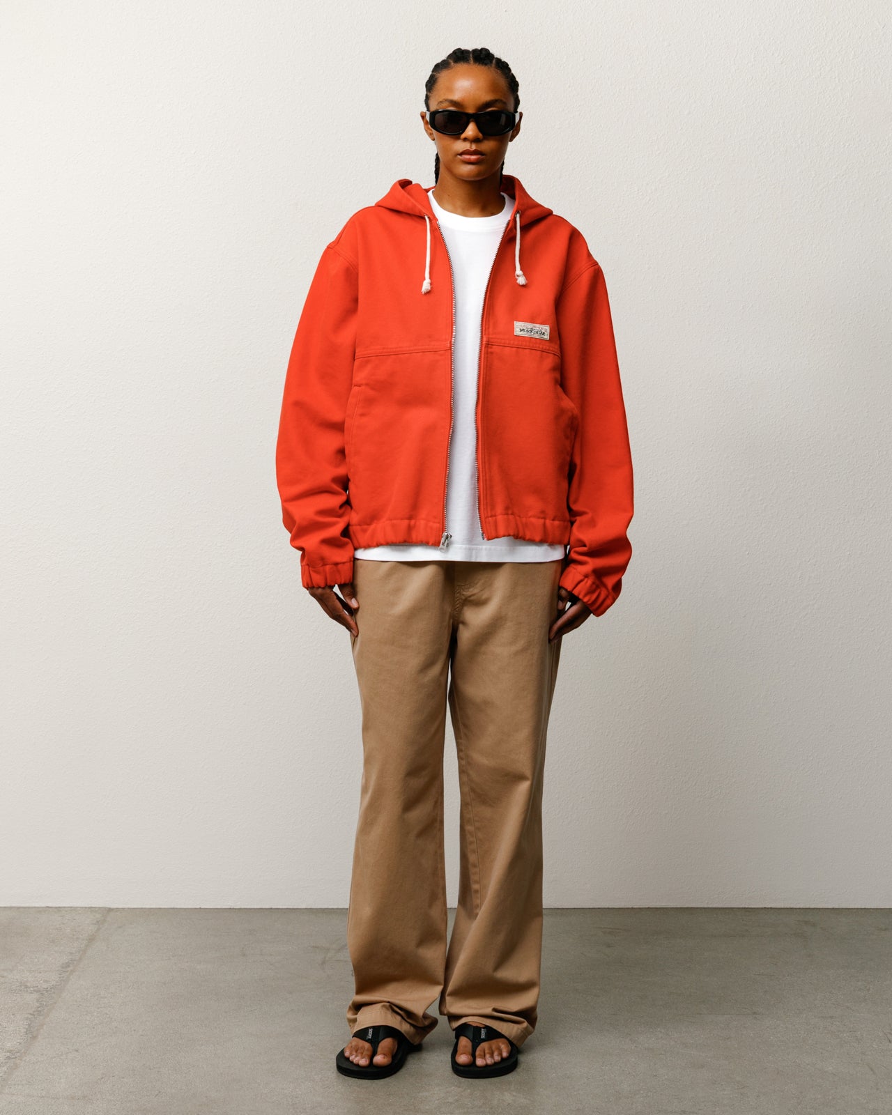 Work Jacket Unlined Canvas – Red | Outerwear | Stüssy Japan