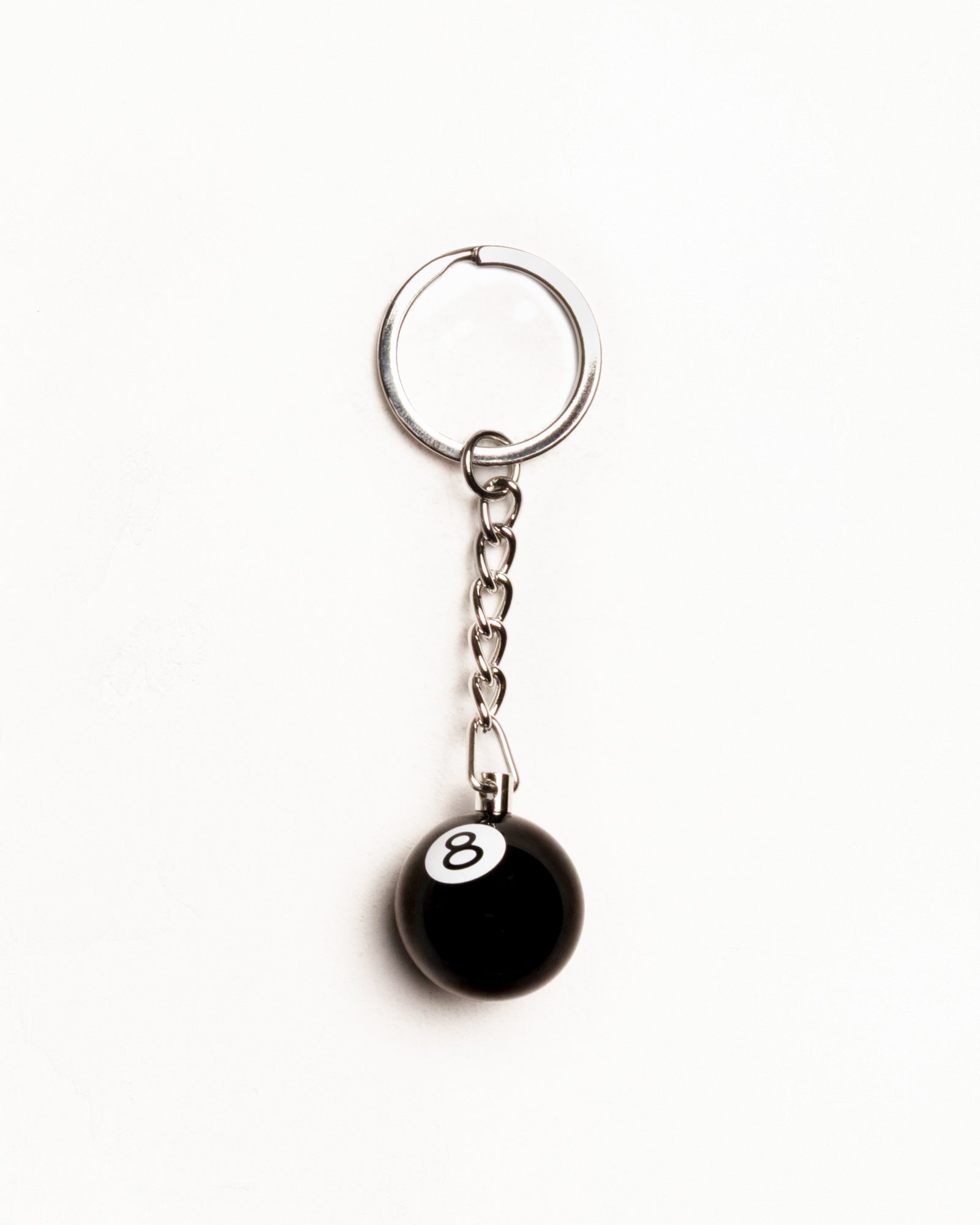 8 Ball Keychain – Black | Accessories | Stüssy Japan