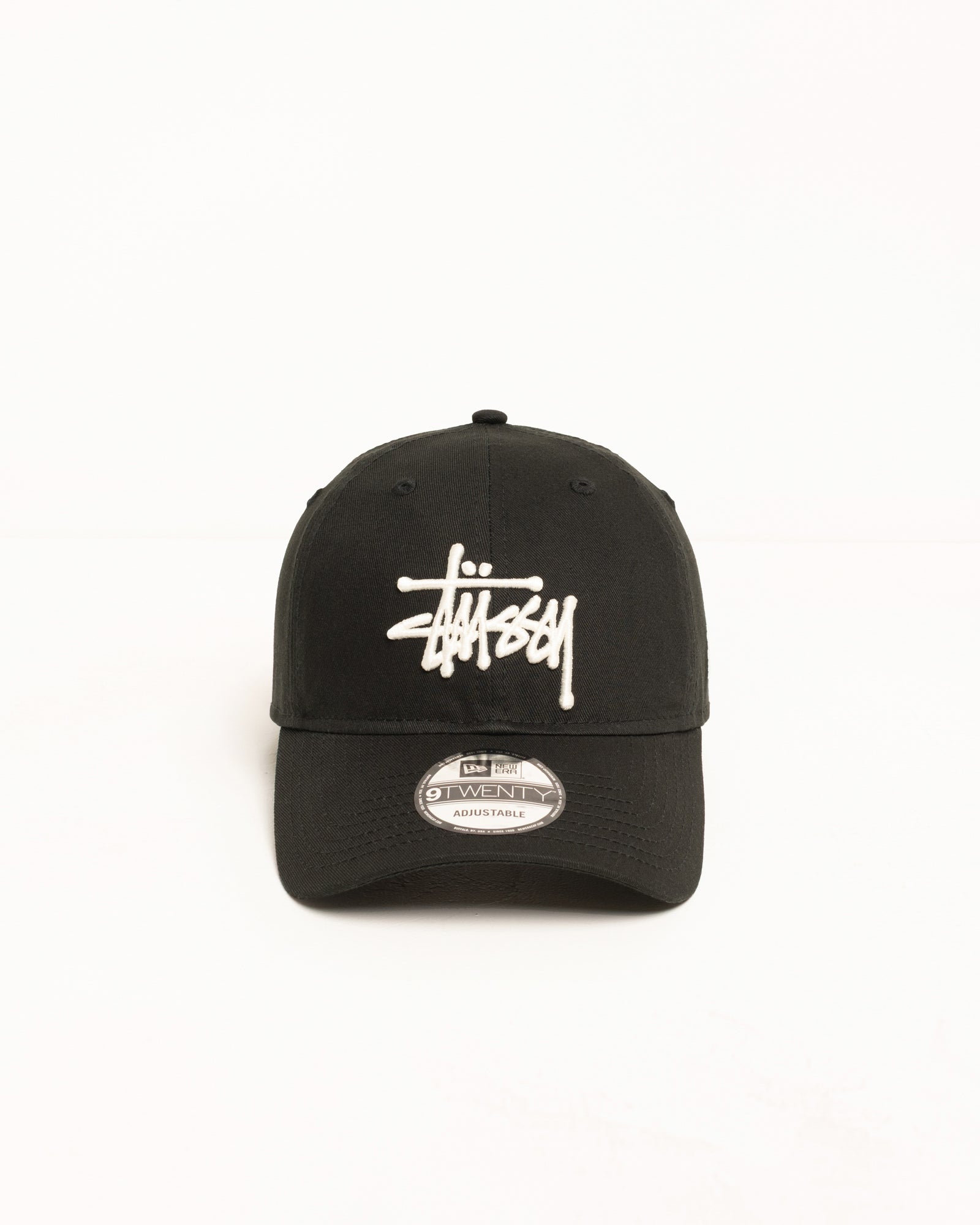 New Era 9TWENTY Basic Strapback – Black | Headwear | Stüssy Japan
