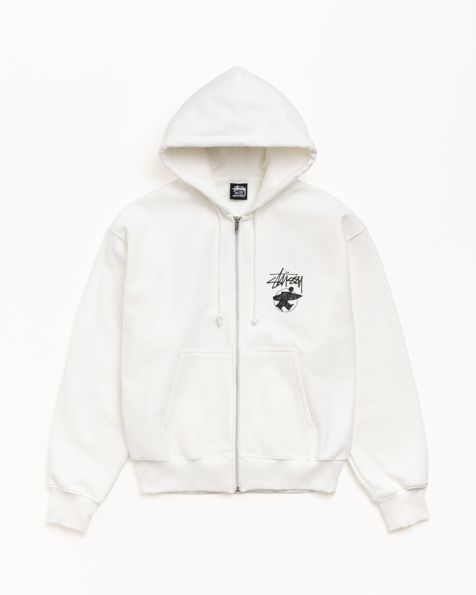Long Haul Zip Hoodie – Off White | Sweats | Stüssy Japan