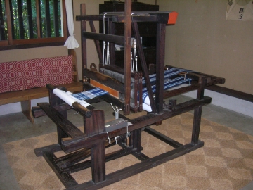 手織り機の写真コレクション by大井川葛布