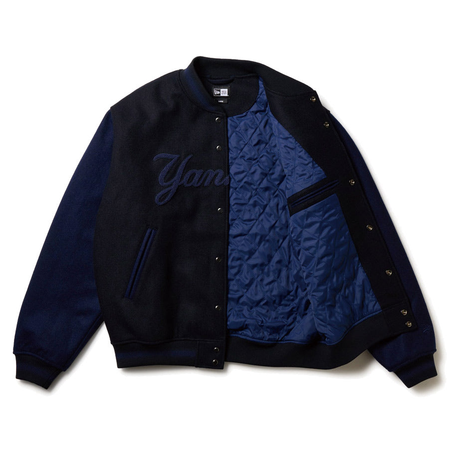 ニューエラ NEW ERA メルトン ヴァーシティジャケット スタジャン