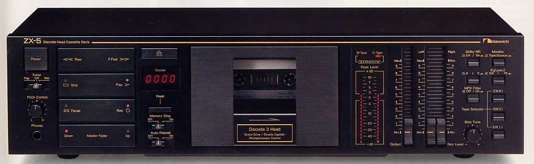 ナカミチ Nakamichi ZX-5 動作確認済み 美品 【公式通販】