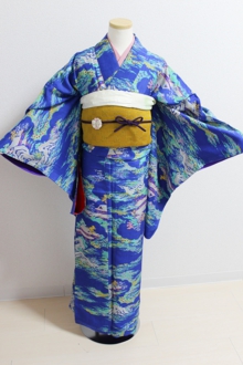 子供着物 アンティーク No21