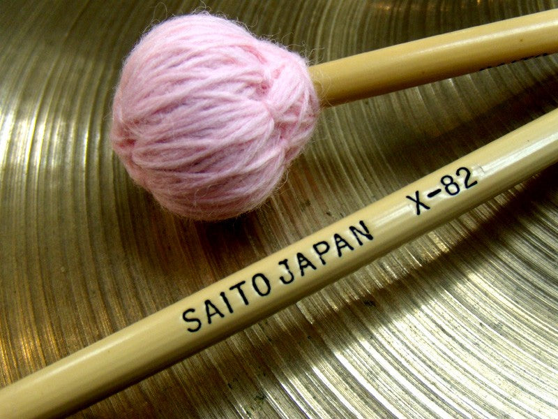 SAITO サスペンドシンバル用マレット X-82