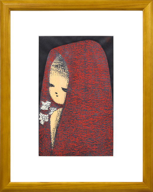 河野薫「夢（代表作品）」木版画 絵画買取・販売の小竹美術