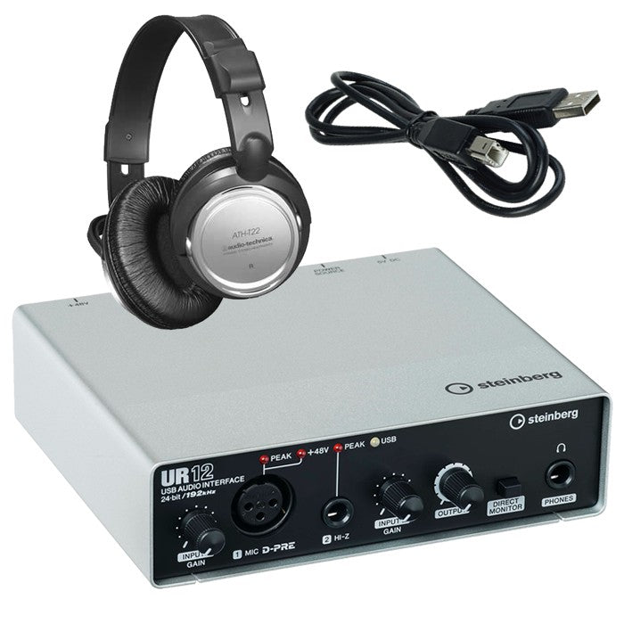 DTM・DAW audio-technica at2020 steinberg UR12 Steinberg UR12 USB