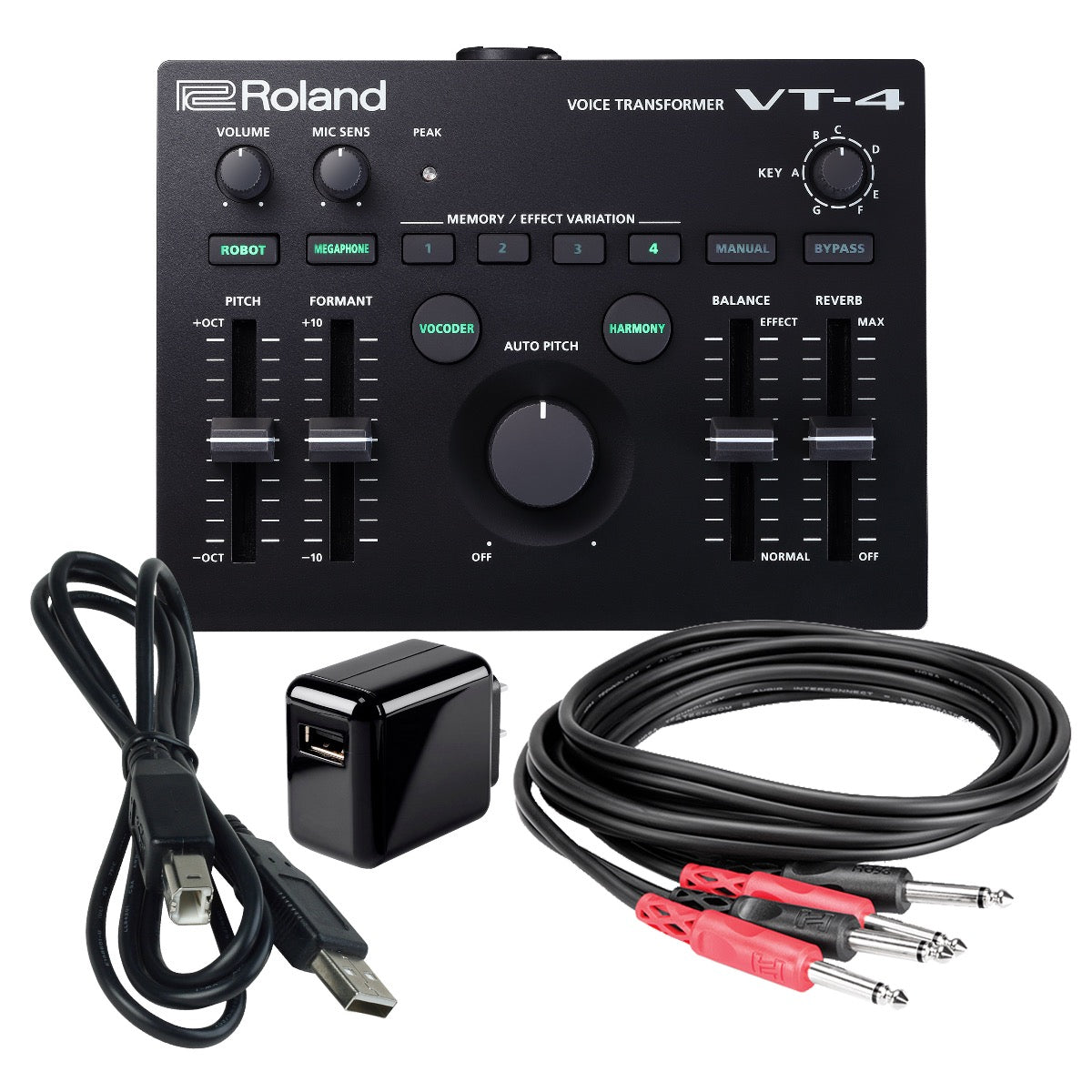 送料込】Roland VT-4 ボイストランスフォーマー 箱付き【匿名配送