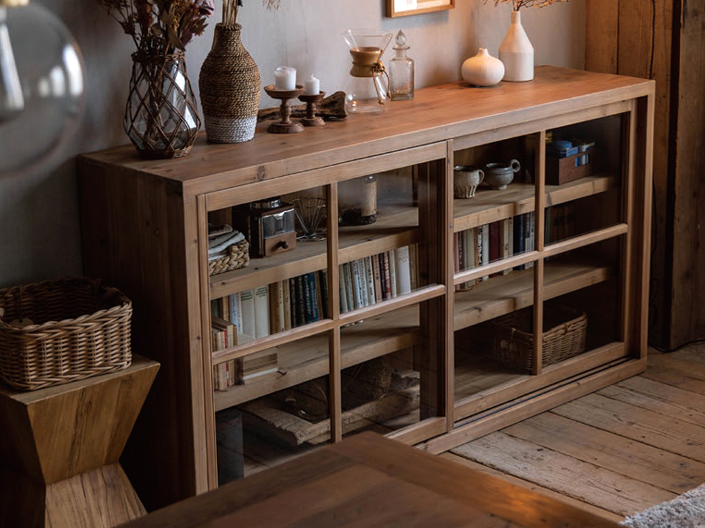 Hachisu ハチス・サイドキャビネット