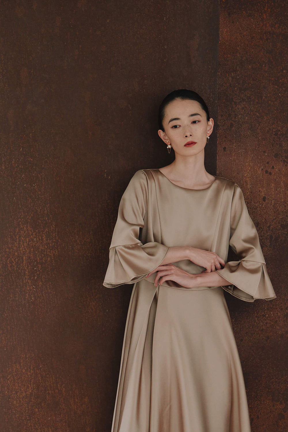 kaene公式オンラインストア エクラサテンドレス / 101120 結婚式