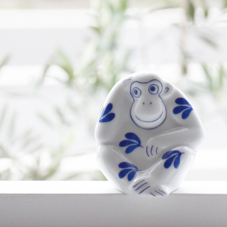 LisaLarson リサ・ラーソン 陶器 おもうさる リサラーソン 猿 申 動物