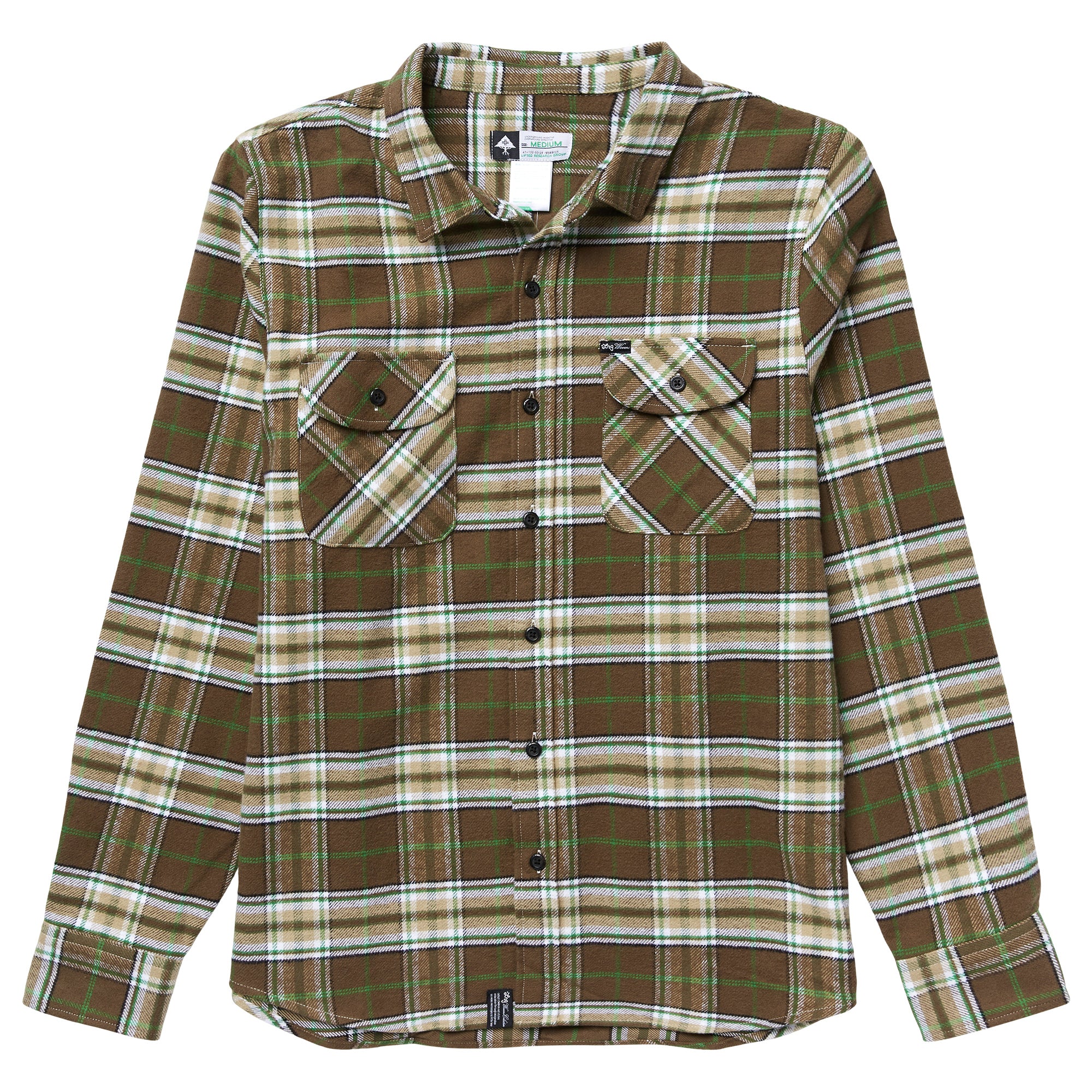 LRG DEEP VISION LS FLANNEL OLIVE | LRG Clothing