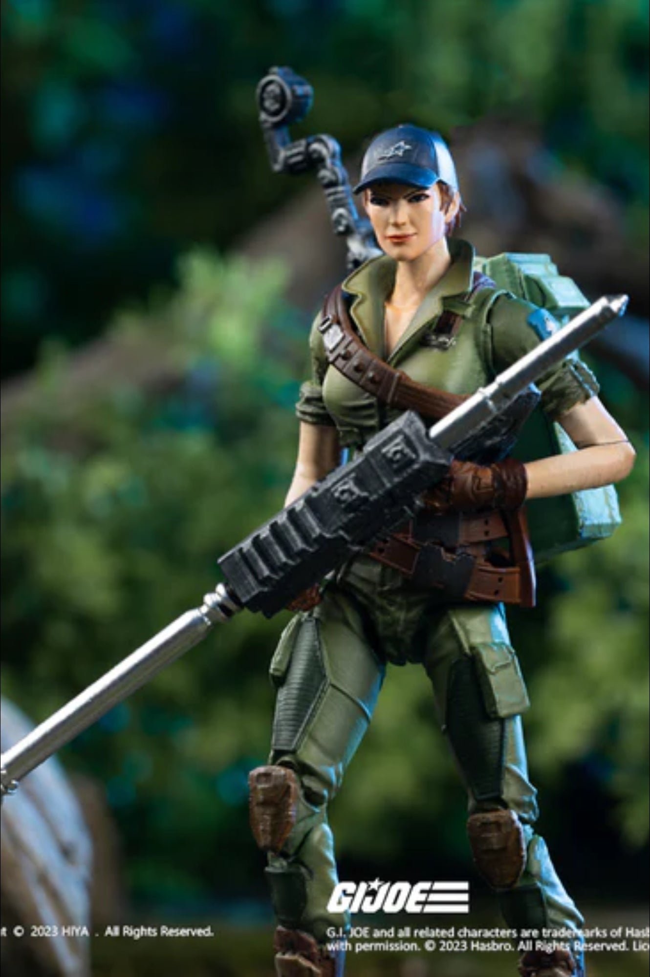 G.I.JOE Lady Jaye Exquisite Mini Series 1/18 Scale - Action Figure