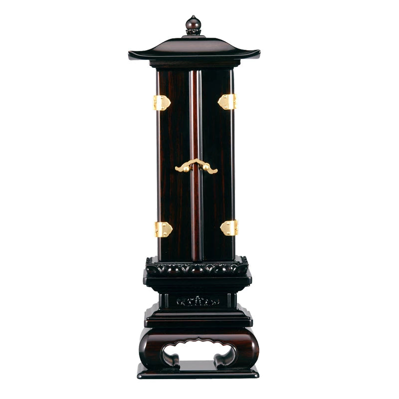 回出位牌 「反屋根回出」 黒檀 | お位牌の通販 | インテリア仏壇