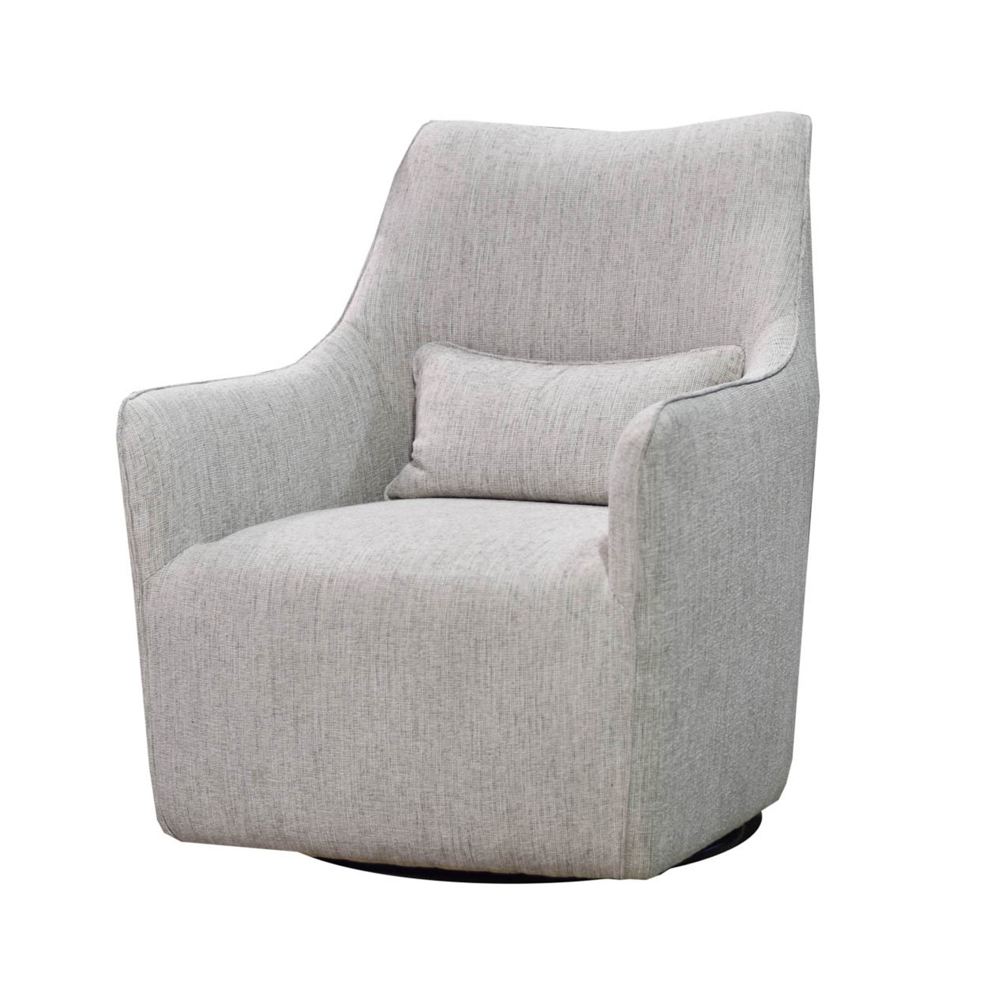 Lilith Swivel Chair - Woven Linen – LH Home