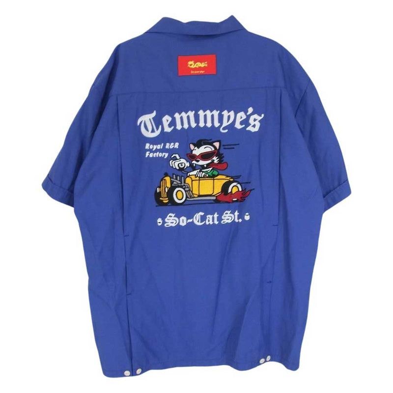 CREAM SODA ボウリングシャツ ドラゴンボウル ピンクドラゴン クリーム