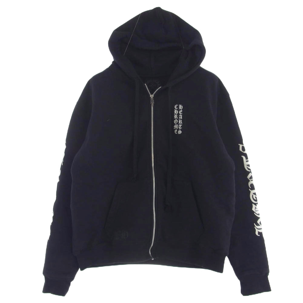 CHROME HEARTS クロムハーツ（原本無） SWTSHRT HD ZIP アームロゴ