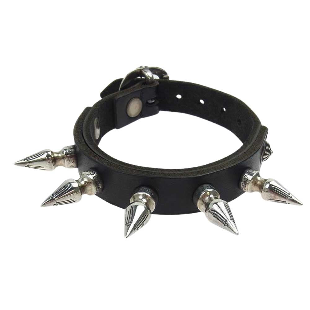 クロムハーツ ガンスリンガーレザー ブレスレット JUNK CHROME HEARTS