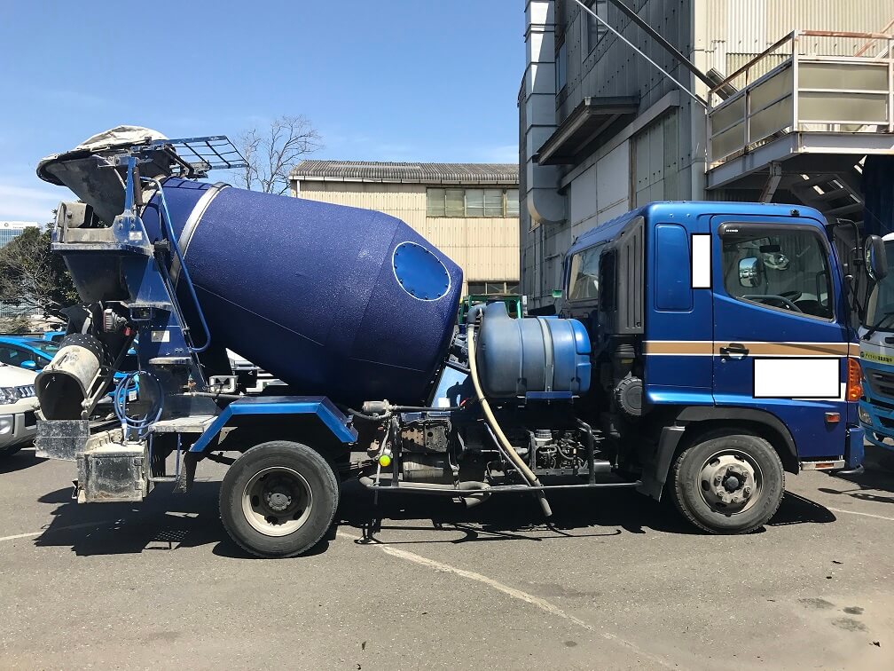 ミキサー車[業種：生コンミキサー車、導入箇所：ミキシングドラム