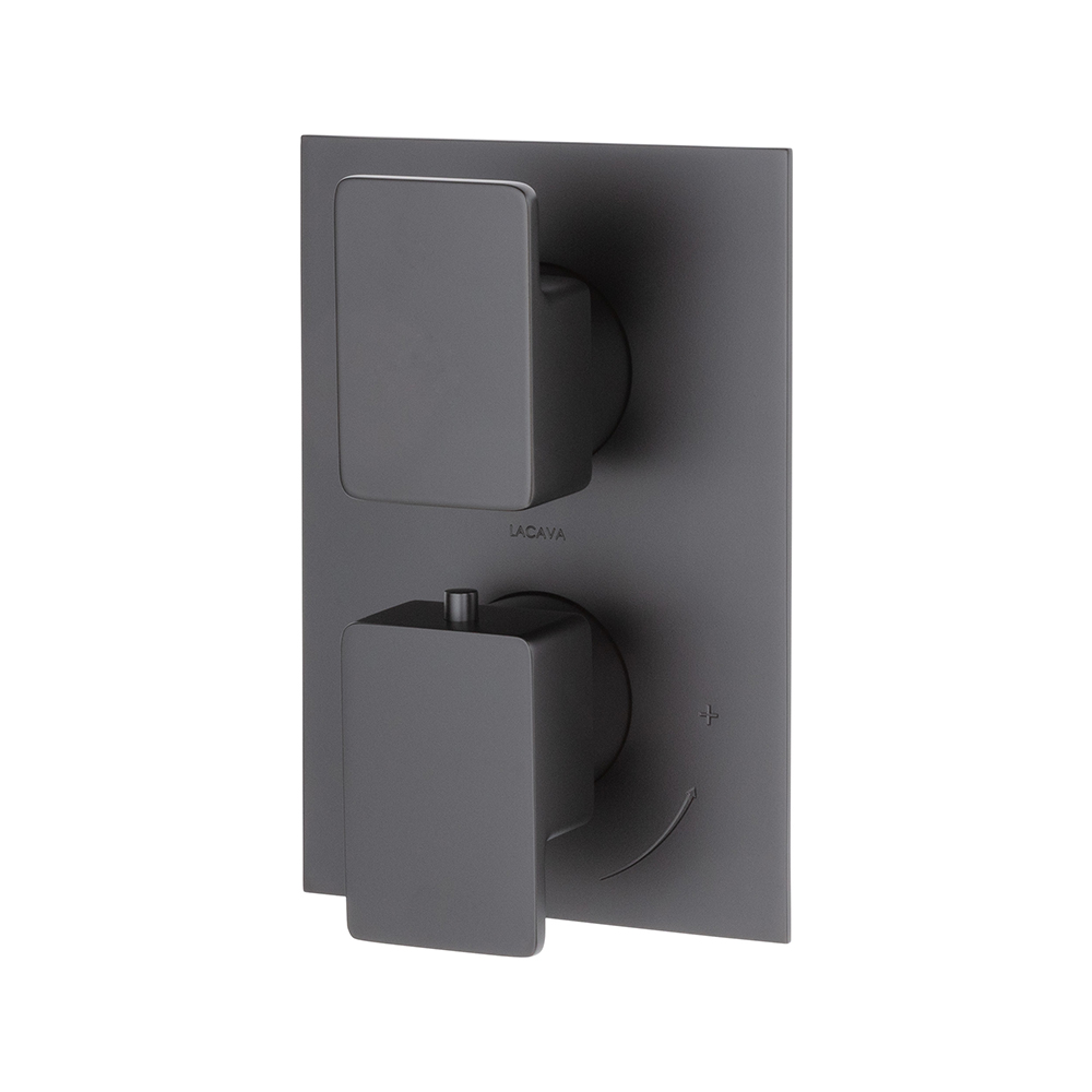 18TH2.L.S (thermostat+2-way+OFF) – Eleganza Thermostatic Valve