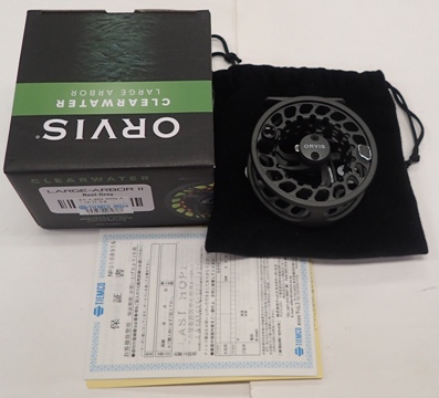 ORVIS（オービス フライリール）、クリアウォーターLAⅡもお嫁に行き