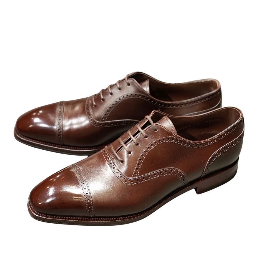 CARMINA】カルミナ 80105 ビジネスシューズ カーフ ブラウン（茶系