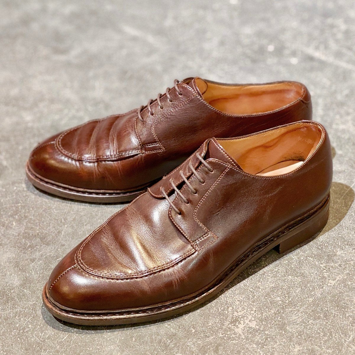 PARABOOT】パラブーツ ルソー Uチップ カーフ カフェ サイズ UK7 – LASTLAB