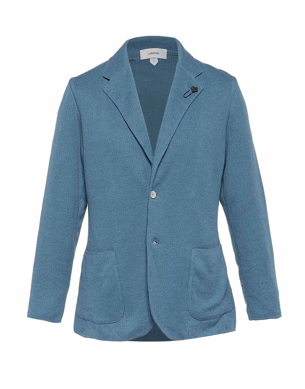 リネンコットン ドロップニードルステッチ ニットジャケット – LARDINI