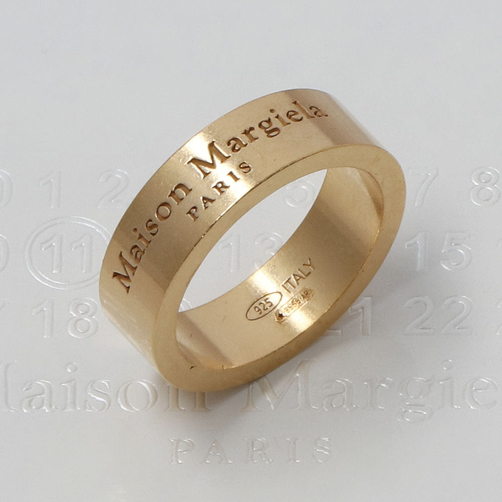 Maison Margiela ロゴリング シルバー925 ミディアム幅 – LE CHIEN