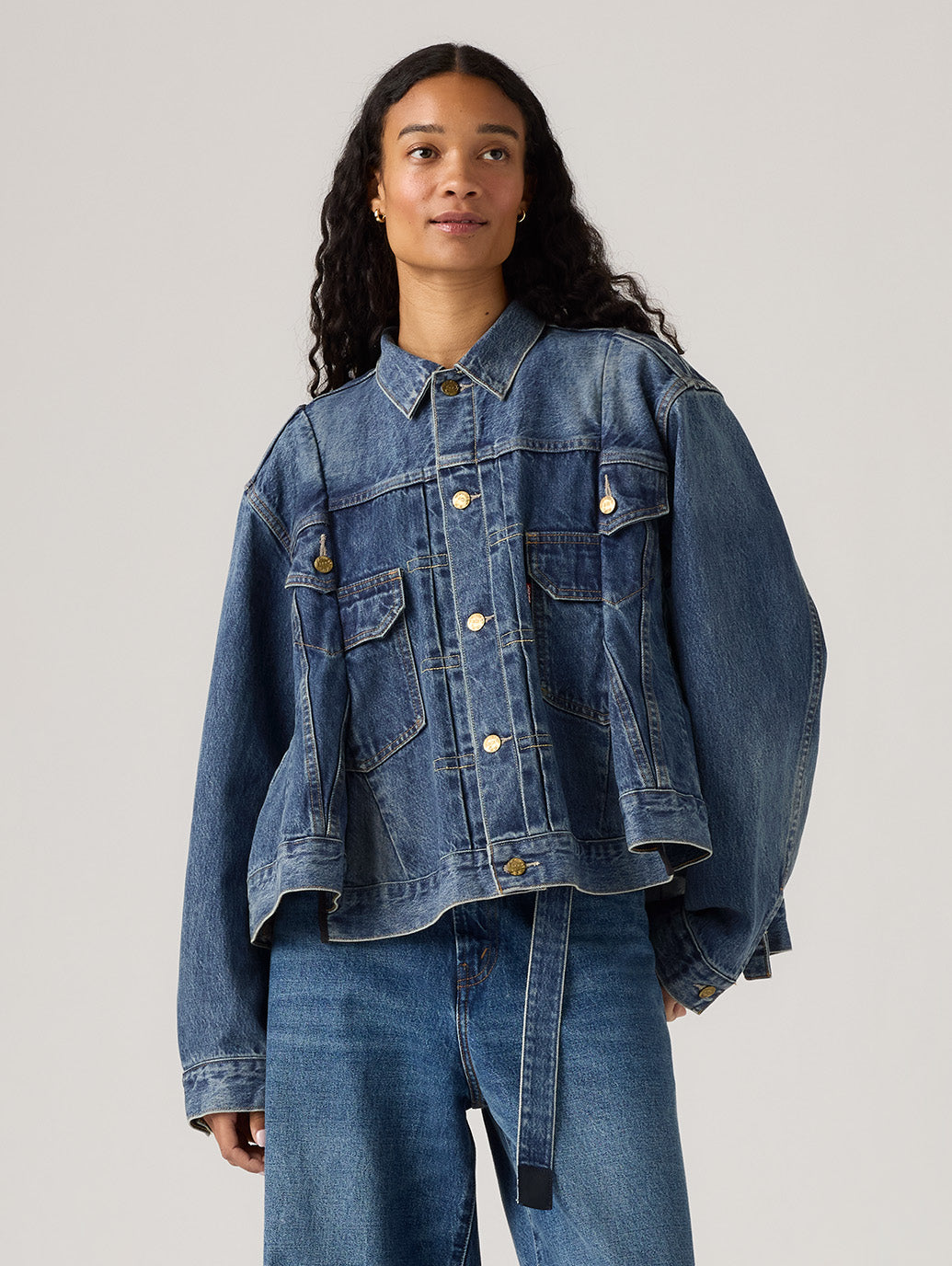Levi's® x sacai Women's Denim Jacket – リーバイス®公式オンラインストア