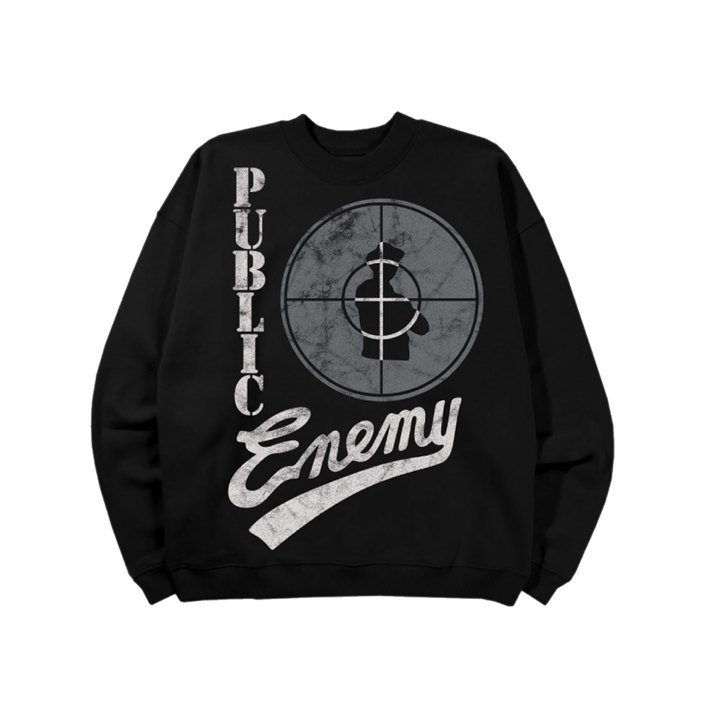 PUBLIC ENEMY TARGET CREWNECK - Public Enemy Official Store