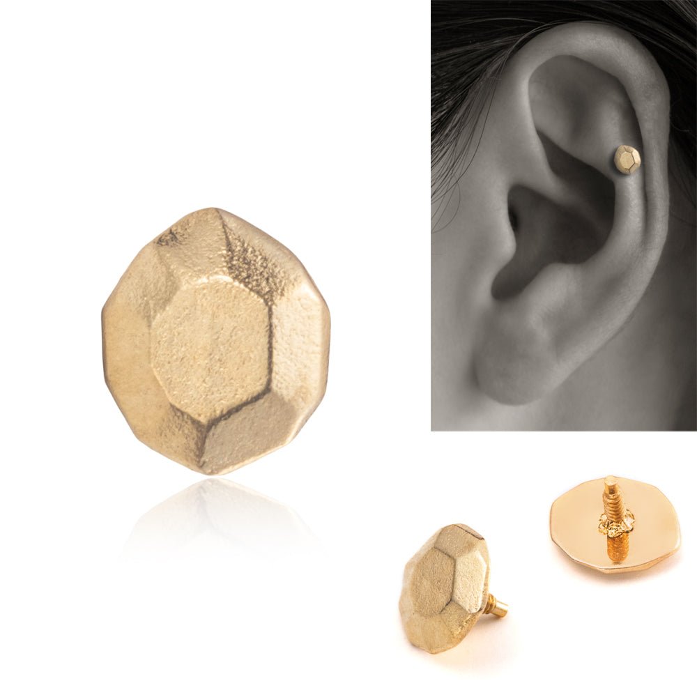 K10YG ゴールドピアス ボディピアス │ 14G・16G対応 ボディピアス