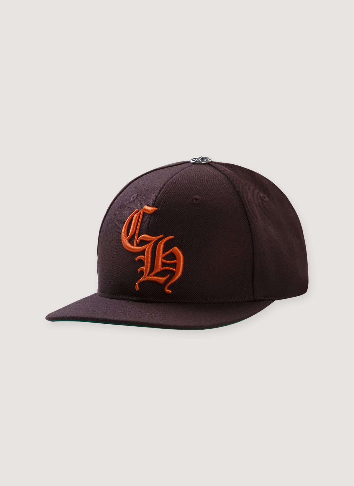 Chrome Hearts CH Baseball Hat Brown Orange – PIECES