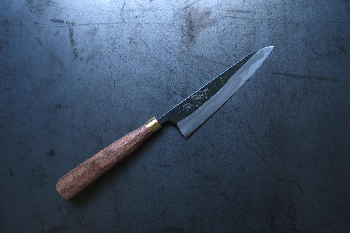 黒打ちペティナイフ 120mm 赤畠大徳 – PINT_MN
