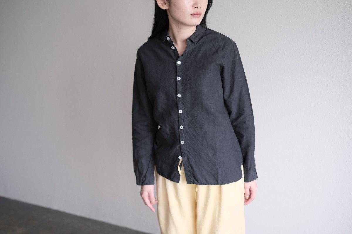 MITTAN / 大麻シャツ2 高密度 墨黒 SH-109 / unisex – PINT_MN