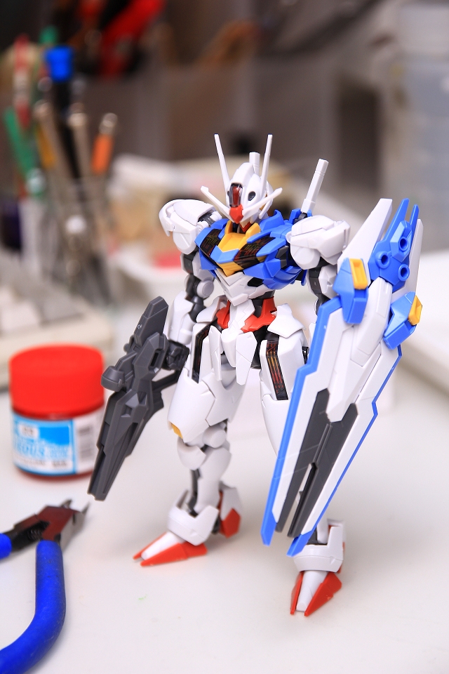 ガンダムエアリアル HG 1/144 彗星の魔女 Z02【ぷらもっち】