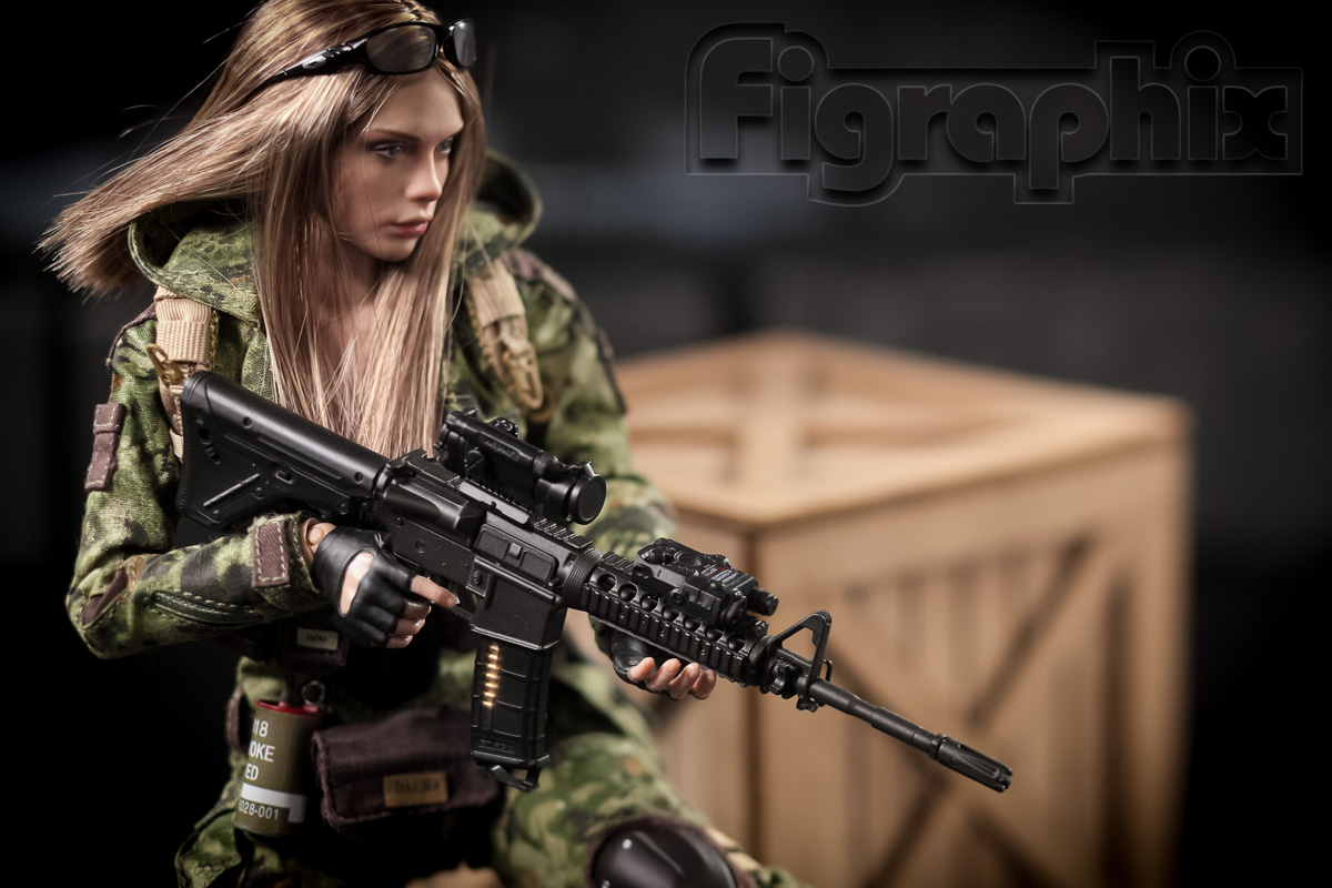 Verycool】 1/6 Python Stripe Camouflage - Villa Sister Flower