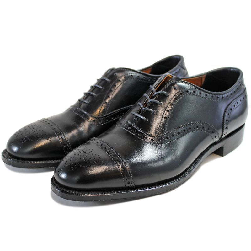 Alden オールデン 909 MEDALLION TIP BAL BLKを通販【paper 福岡】
