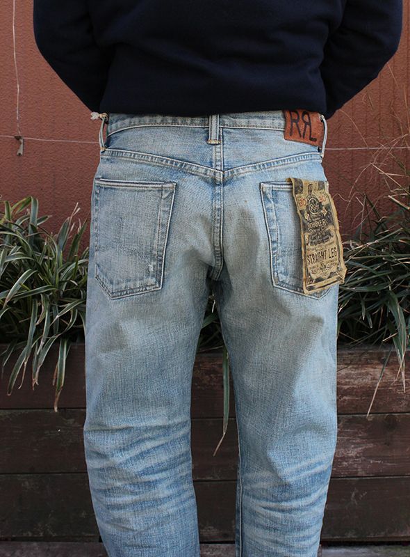 RRL ダブルアールエル ストレートレッグデニム