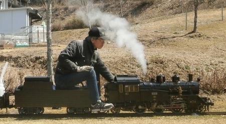 ライブスチームの運転