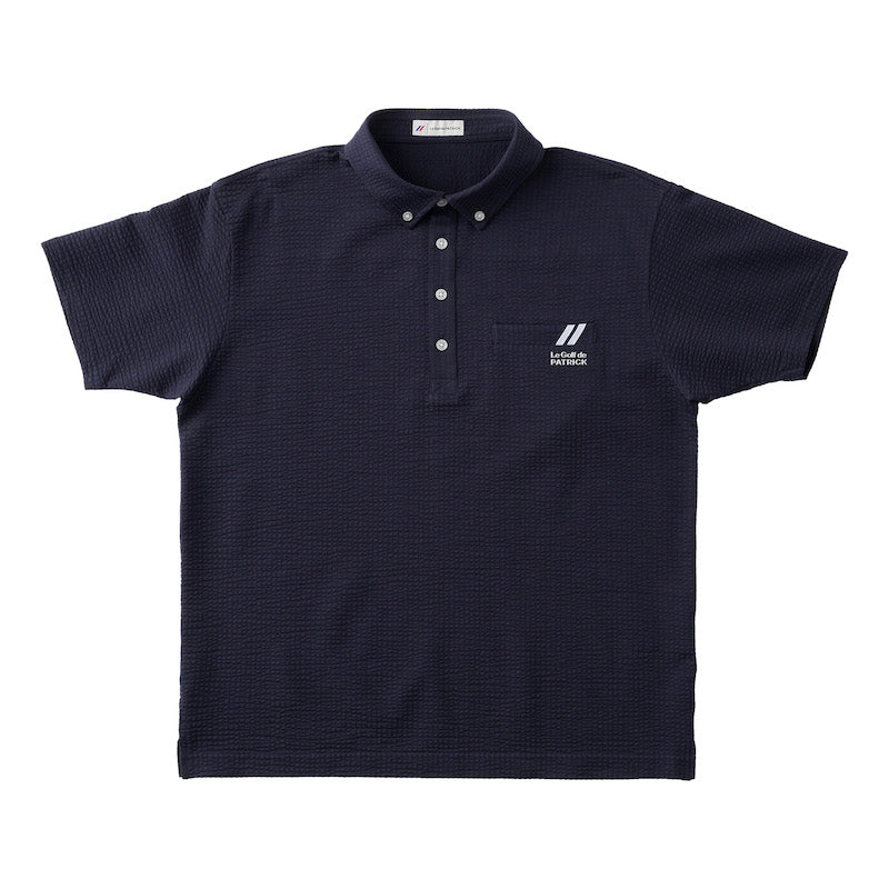 ゴルフ｜メンズ｜シアサッカーポロシャツ（NVY） – PATRICK