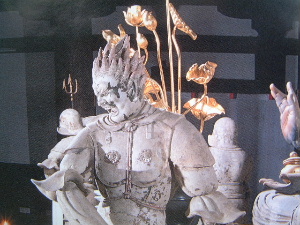 戌の刻の護法神バザラ大将＠新薬師寺 (奈良歴史ウォーク大正楼)