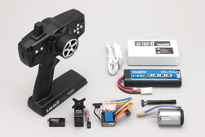 ヨコモ 2.4G-RSIII ドリフトパッケージ用 ブラシレス/Li-poバッテリー