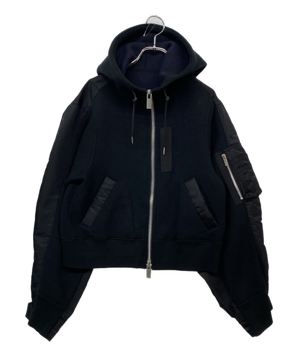 サカイ ドッキングパーカー スポンジスウェット 22-06079 レディース