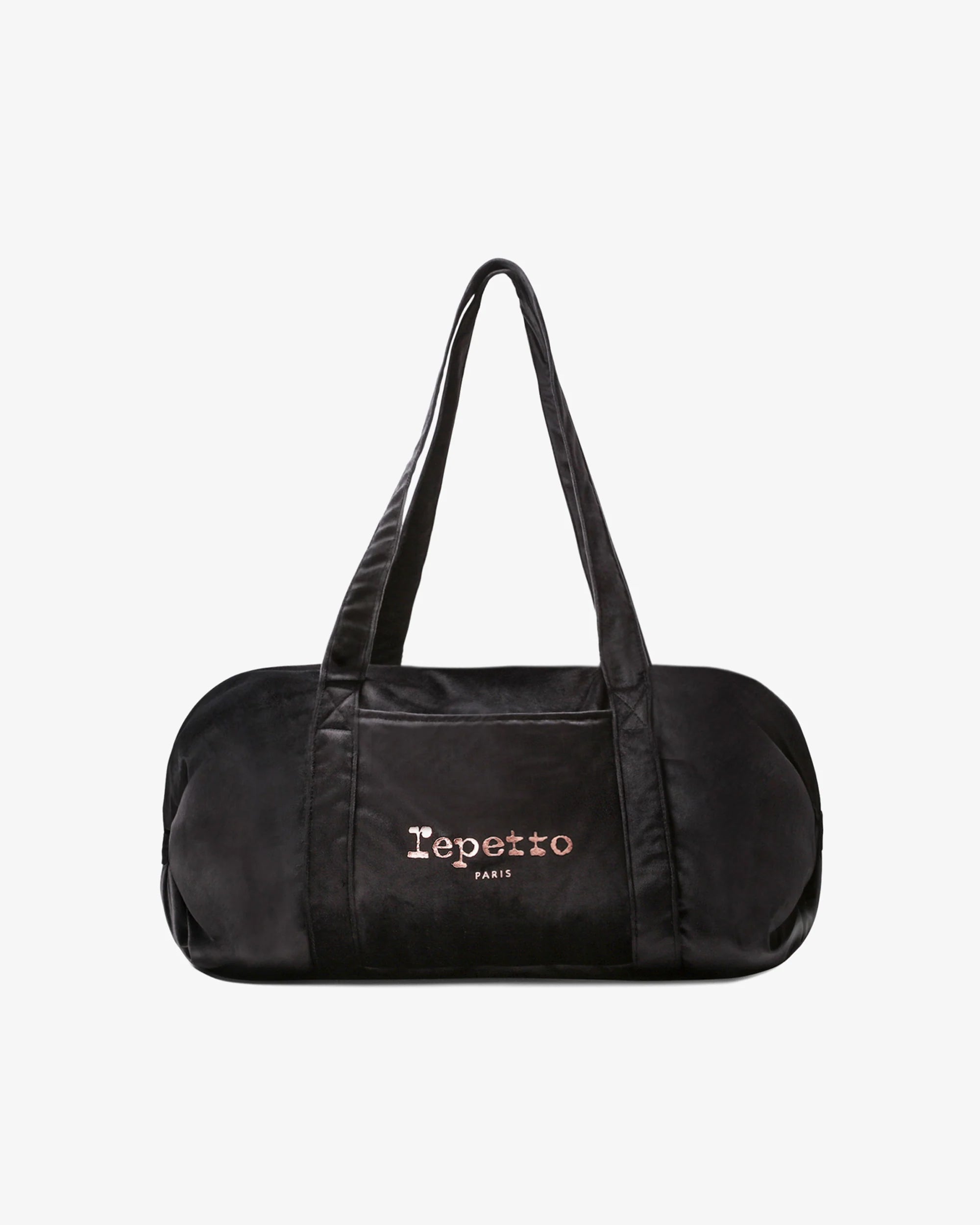 Velvet Duffle Bag Size M Black | Repetto