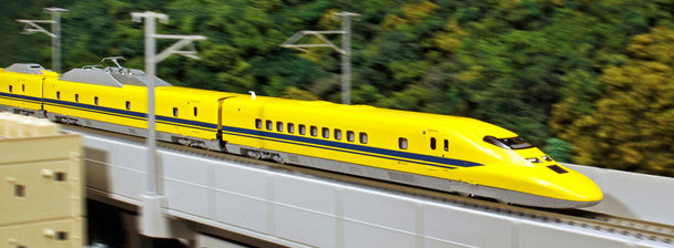 923形3000番台＜ドクターイエロー＞ 7両セット【新品,未使用品】 KATO 923形3000番台＜ドクターイエロー＞ 基本セット(3両)[10-896S